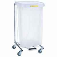 Single Medium Duty Laundry Hamper with Foot Pedal - 32" Height